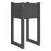 Jardiniere, 2 buc., gri, 40x40x81 cm, lemn masiv de pin - WALTI WALTI