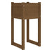 Jardiniere, 2 buc., maro miere, 40x40x81 cm, lemn masiv de pin - WALTI WALTI