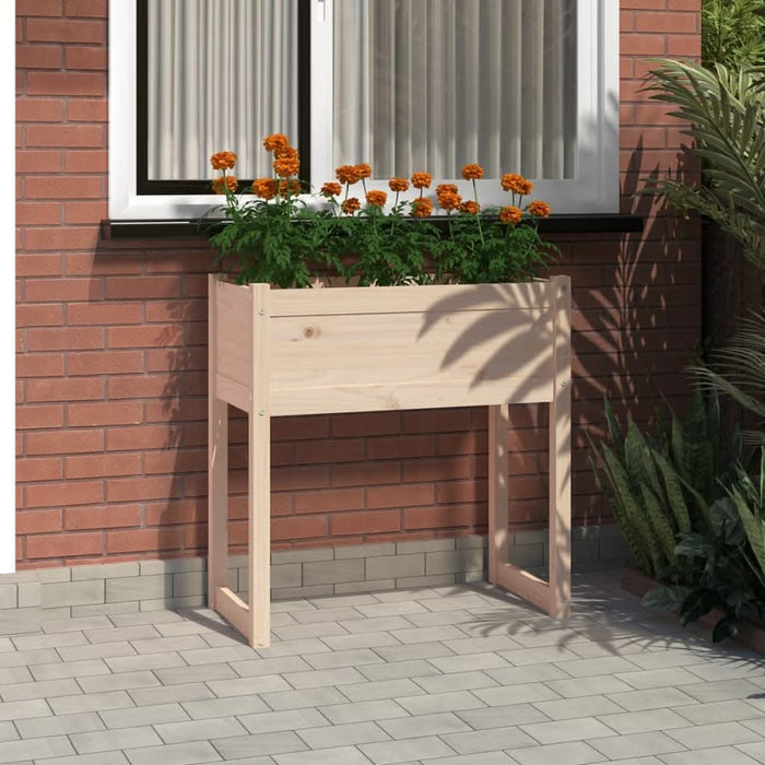 Jardinieră, 78x40x81 cm, lemn masiv de pin - WALTI WALTI