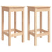 Scaune de bar, 2 buc., 40x40x78 cm, lemn masiv de pin - WALTI WALTI