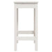 Scaune de bar, 2 buc., alb, 40x40x78 cm, lemn masiv de pin - WALTI WALTI