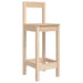 Scaune de bar, 2 buc., 40x41,5x112 cm, lemn masiv de pin - WALTI WALTI