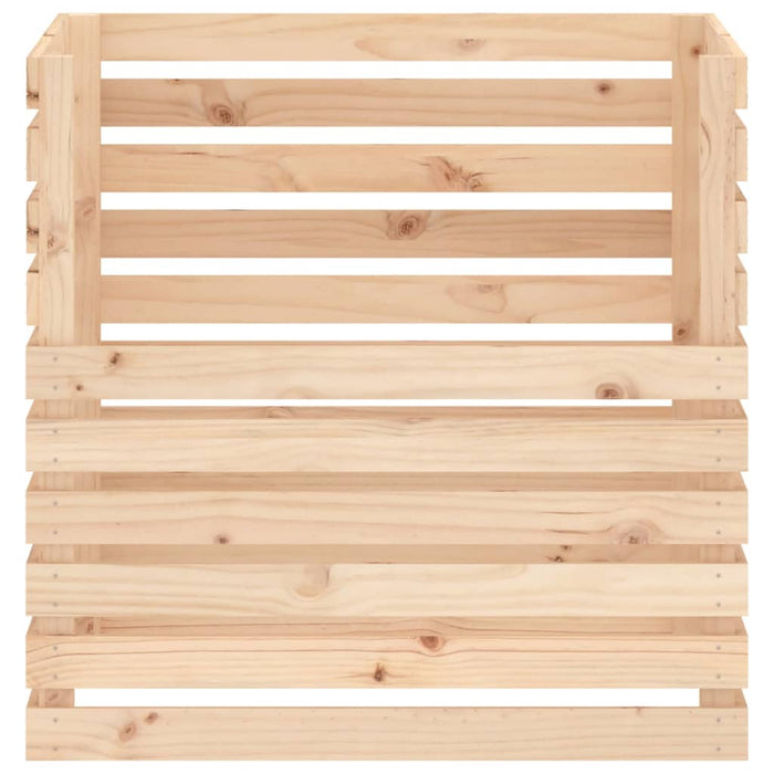 Compostor, 80x80x78 cm, lemn masiv de pin - WALTI WALTI