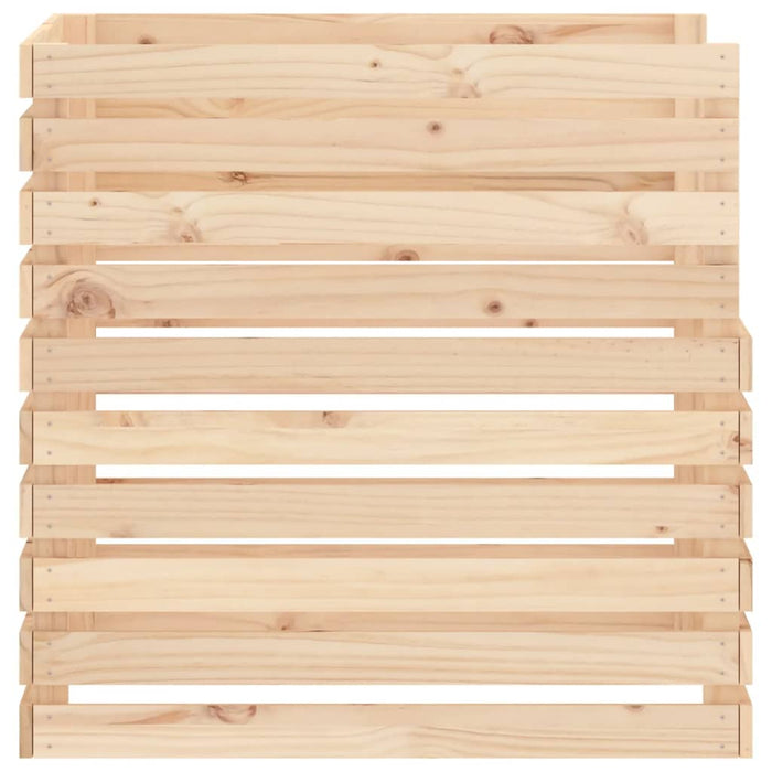 Compostor, 80x80x78 cm, lemn masiv de pin - WALTI WALTI