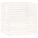 Compostor, alb, 100x100x102 cm, lemn masiv de pin - WALTI WALTI