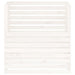 Compostor, alb, 100x100x102 cm, lemn masiv de pin - WALTI WALTI