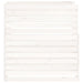 Compostor, alb, 100x100x102 cm, lemn masiv de pin - WALTI WALTI