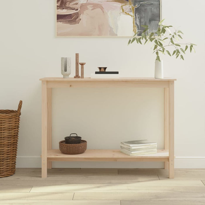 Masă consolă, 110x40x80 cm, lemn masiv de pin - WALTI WALTI