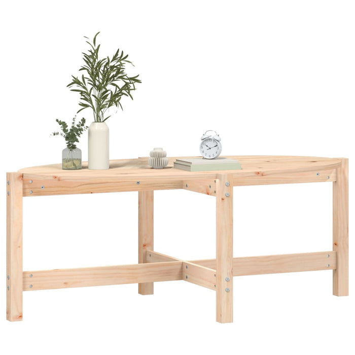 Măsuță de cafea, 118x63x45 cm, lemn masiv de pin - WALTI WALTI