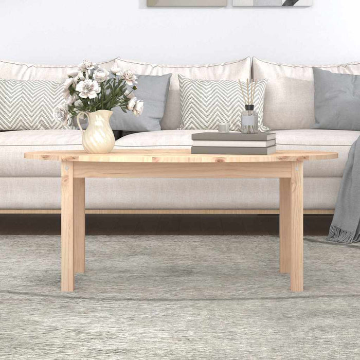 Măsuță de cafea, 110x55x45 cm, lemn masiv de pin WALTI