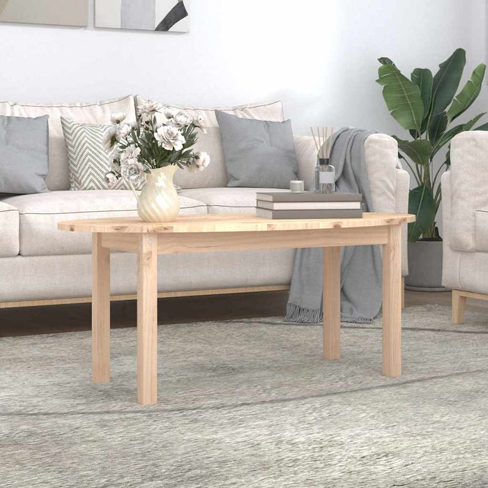 Măsuță de cafea, 110x55x45 cm, lemn masiv de pin WALTI