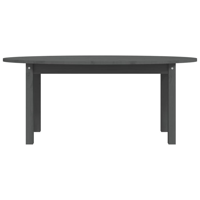Măsuță de cafea, gri, 110x55x45 cm, lemn masiv de pin - WALTI WALTI