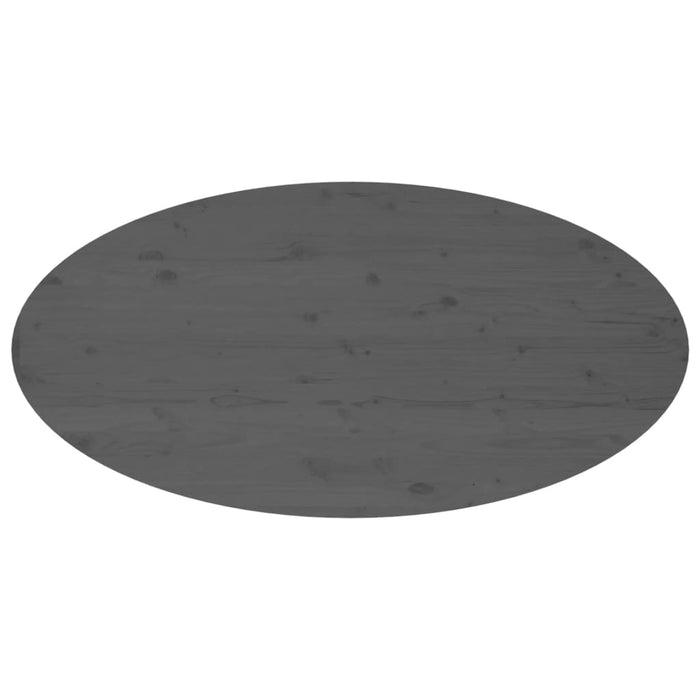Măsuță de cafea, gri, 110x55x45 cm, lemn masiv de pin - WALTI WALTI