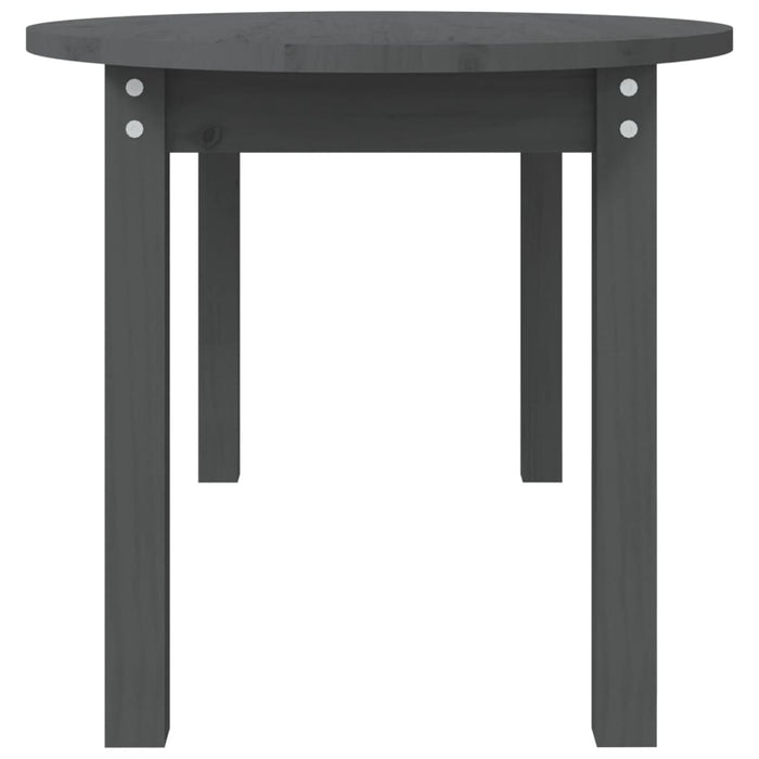 Măsuță de cafea, gri, 110x55x45 cm, lemn masiv de pin - WALTI WALTI