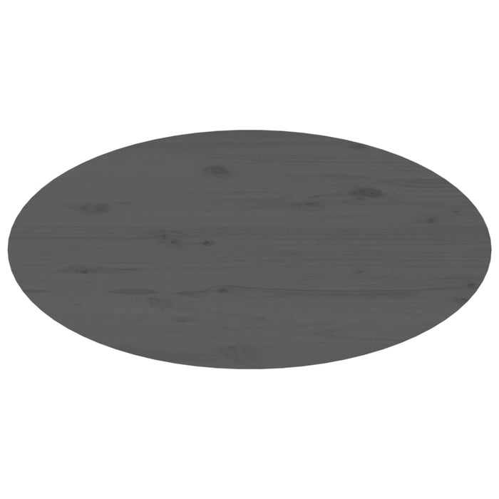 Măsuță de cafea, gri, 80x40x35 cm, lemn masiv de pin - WALTI WALTI