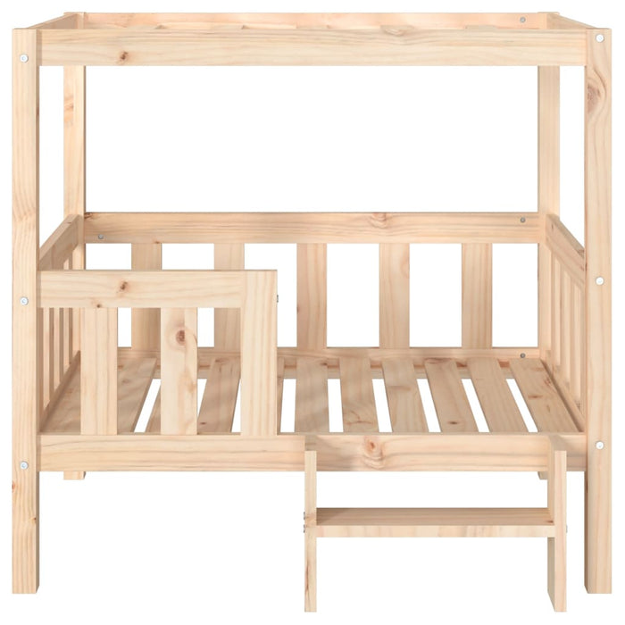 Pat pentru câini, 95,5x73,5x90 cm, lemn masiv de pin - WALTI WALTI