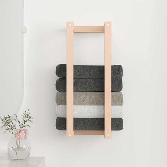 Suport pentru prosoape, 23x18x60 cm, lemn masiv de pin - WALTI WALTI