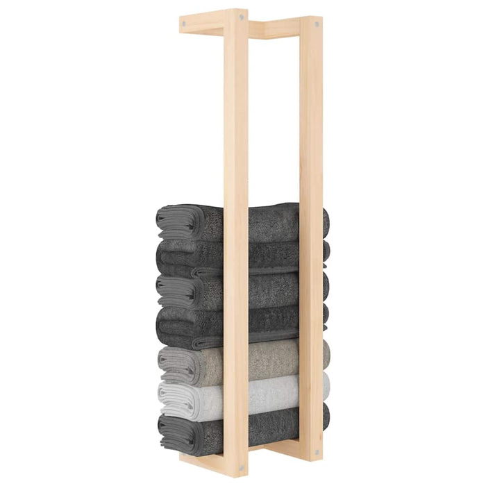Suport pentru prosoape, 23x18x90 cm, lemn masiv de pin - WALTI WALTI