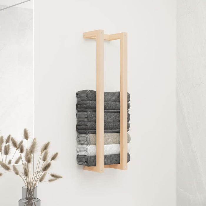 Suport pentru prosoape, 23x18x90 cm, lemn masiv de pin - WALTI WALTI