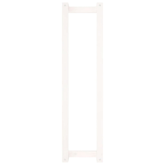 Suport pentru prosoape, alb, 23x18x90 cm, lemn masiv de pin - WALTI WALTI