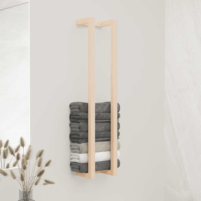 Suport pentru prosoape, 23x18x110 cm, lemn masiv de pin - WALTI WALTI