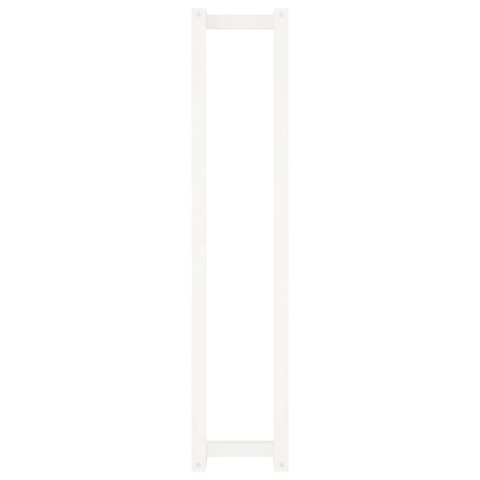 Suport pentru prosoape, alb, 23x18x110 cm, lemn masiv de pin - WALTI WALTI
