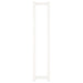 Suport pentru prosoape, alb, 23x18x110 cm, lemn masiv de pin - WALTI WALTI