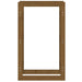Rastel lemne de foc, maro miere, 60x25x100 cm, lemn masiv pin - WALTI WALTI