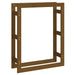 Rastel lemne de foc, maro miere, 80x25x100 cm, lemn masiv pin - WALTI WALTI