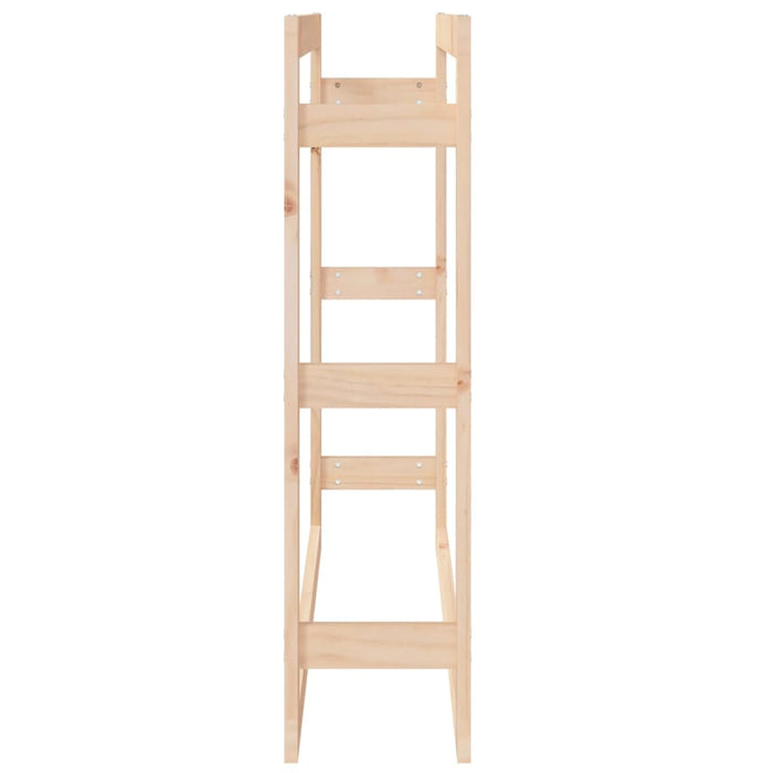 Rastel pentru lemne de foc, 100x25x100 cm, lemn masiv pin - WALTI WALTI