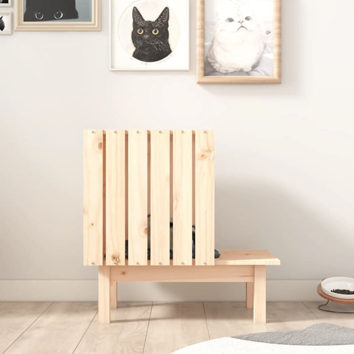 Casă pentru pisici, 60x36x60 cm, lemn masiv de pin - WALTI WALTI