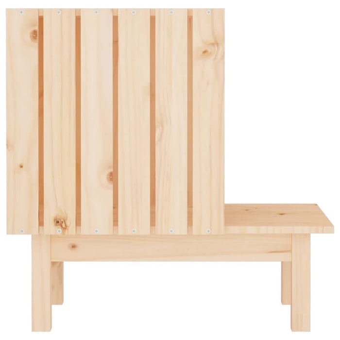 Casă pentru pisici, 60x36x60 cm, lemn masiv de pin - WALTI WALTI