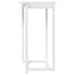 Set mobilier de bar, 3 piese, alb, lemn masiv de pin - WALTI WALTI
