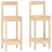 Set mobilier de bar, 3 piese, lemn masiv de pin - WALTI WALTI