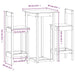Set mobilier de bar, 3 piese, lemn masiv de pin - WALTI WALTI
