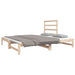 Pat de zi extensibil, 2x(90x190) cm, lemn masiv de pin - WALTI WALTI