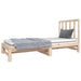 Pat de zi extensibil, 2x(90x190) cm, lemn masiv de pin - WALTI WALTI