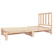 Pat de zi extensibil, 2x(90x190) cm, lemn masiv de pin - WALTI WALTI