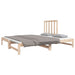Pat de zi extensibil, 2x(90x190) cm, lemn masiv de pin - WALTI WALTI