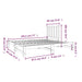 Pat de zi extensibil, 2x(90x190) cm, lemn masiv de pin - WALTI WALTI
