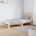 Pat de zi extensibil, 2x(90x190) cm, lemn masiv de pin - WALTI WALTI