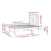 Pat de zi extensibil, 2x(90x190) cm, lemn masiv de pin - WALTI WALTI