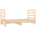 Pat de zi extensibil, 2x(90x190) cm, lemn masiv de pin - WALTI WALTI