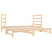 Pat de zi extensibil, 2x(90x190) cm, lemn masiv de pin - WALTI WALTI