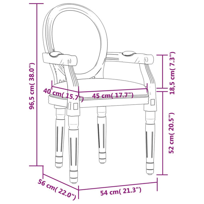 Scaun de bucătărie, gri închis, 54x56x96,5 cm, material textil - WALTI WALTI