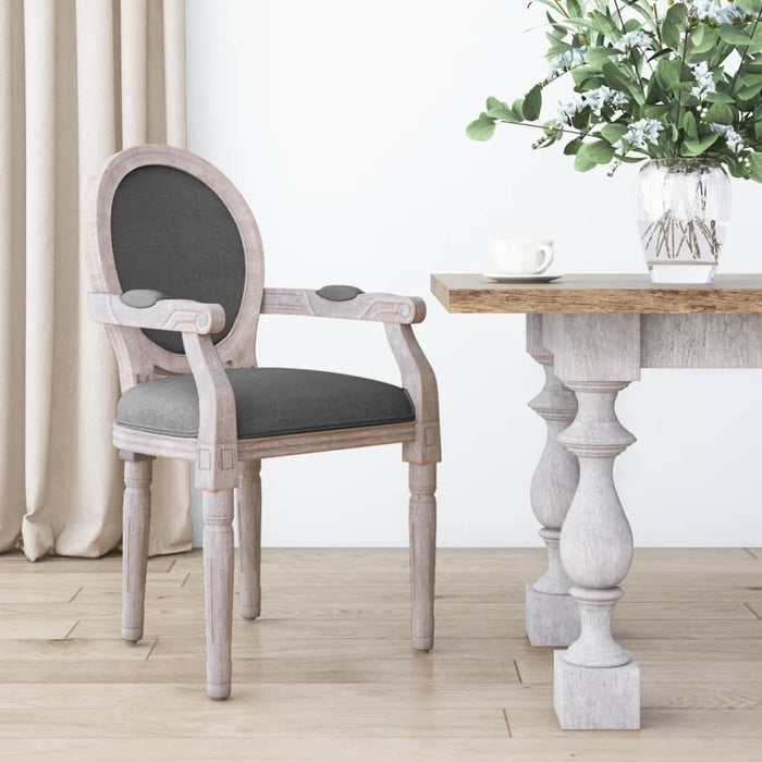 Scaun de bucătărie, gri închis, 54x56x96,5 cm, material textil - WALTI WALTI