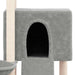 Ansamblu de pisici, stâlpi din funie sisal, gri deschis, 96 cm - WALTI WALTI