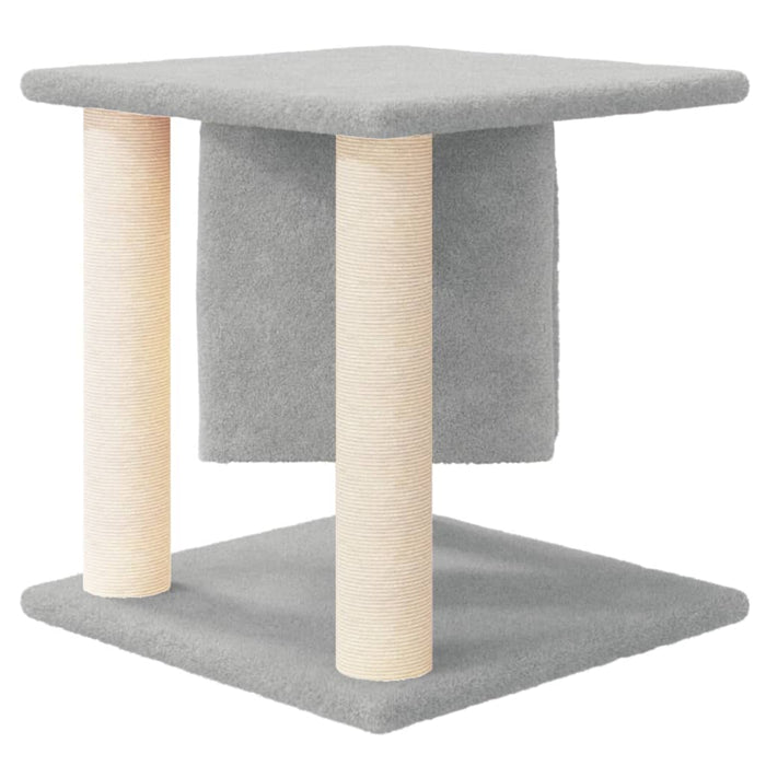 Ansamblu de pisici, stâlpi din funie sisal, gri deschis, 37 cm - WALTI WALTI
