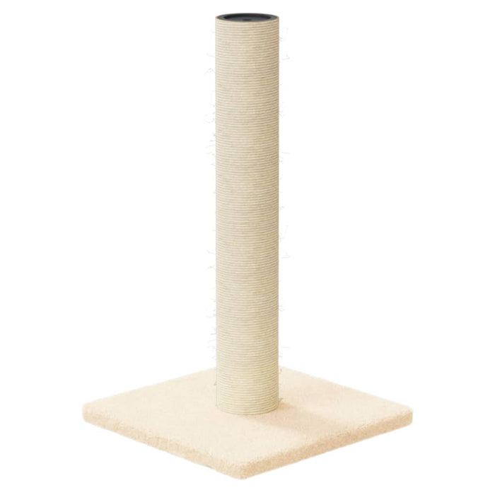 Stâlp de zgâriere pentru pisici, crem, 22x22x45 cm - WALTI WALTI