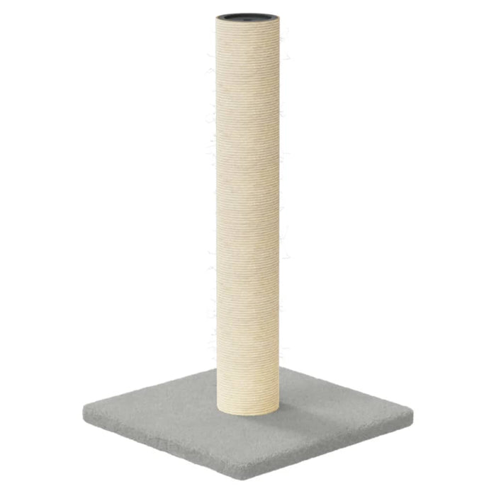 Stâlp de zgâriere pentru pisici, gri deschis, 22x22x45 cm - WALTI WALTI